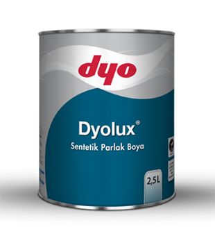 Dyo Dyolux Sentetik Parlak Boya Siyah & Beyaz 0.75Lt & 2,5Lt